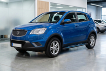 SsangYong Korando 2010-2019 Praguri Laterale Maya Blue (2 buc, Aluminiu) foto 1