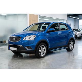 Praguri Laterale Maya Blue (2 buc, Aluminiu) SsangYong Korando 2010-2019 foto 1