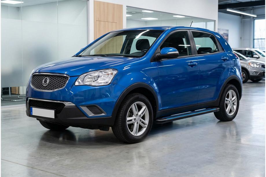 SsangYong Korando 2010-2019 Praguri Laterale Maya Blue (2 buc, Aluminiu) Image