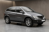 SsangYong Action 2005-2018 Praguri laterale Bosphorus Grey (2 buc, aluminiu) foto 1