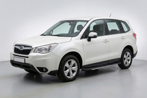 Subaru Forester 2013-2018 Praguri laterale Bosphorus Grey (2 buc, aluminiu) foto 1