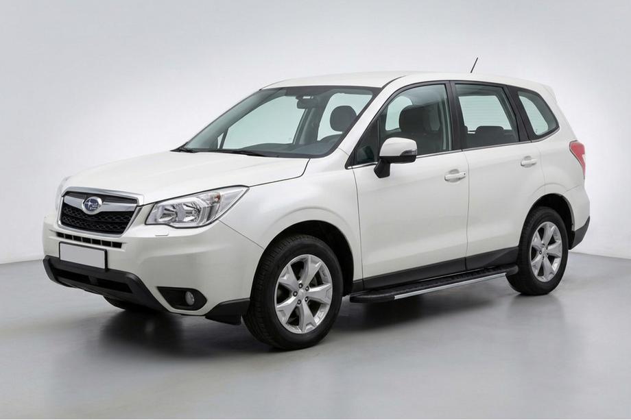 Subaru Forester 2013-2018 Praguri laterale Bosphorus Grey (2 buc, aluminiu) Image