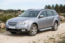 Subaru Outback 2009-2014 Praguri Laterale Maya V2 (2 buc, Aluminiu) foto 1