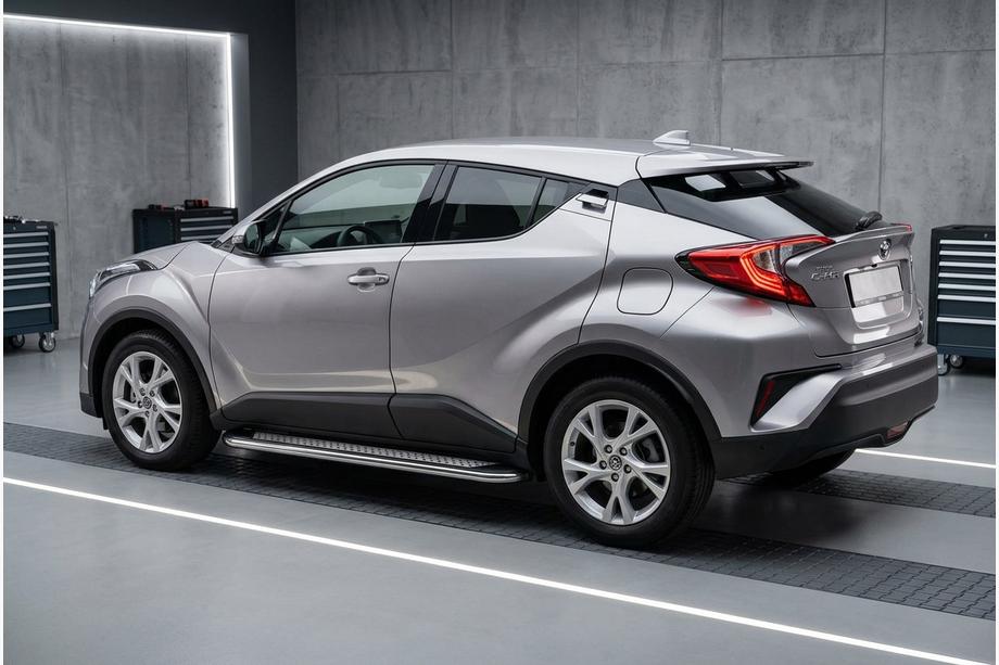 Toyota C-HR 2016-2023 Praguri Laterale Maydos V2 (2 buc, Aluminiu) Foto 1