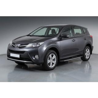 Praguri laterale Bosphorus Grey (2 buc, aluminiu) Toyota Rav 4 2013-2018 foto 1