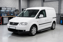 Volkswagen Caddy 2004-2010 Praguri laterale Bosphorus Grey (2 buc, aluminiu) foto 1