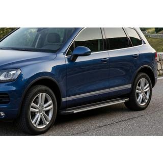 Praguri laterale Bosphorus Grey (2 buc, aluminiu) Porsche Cayenne 2003–2010 foto 1