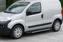 Peugeot Bipper 2008-2017 Praguri laterale Bosphorus Grey (2 buc, aluminiu) foto 1