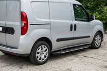 Opel Combo 2012-2018 Praguri laterale Bosphorus Grey (2 buc, aluminiu) foto 1