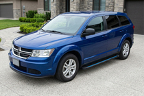 Dodge Journey 2008-2020 Praguri Laterale Maya Blue (2 buc, Aluminiu) foto 1