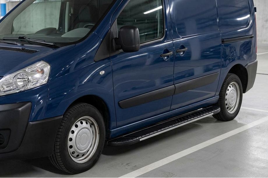 Citroen Jumpy 2007–2017 Praguri Laterale Bosphorus Grey (2 buc, Aluminiu) Image