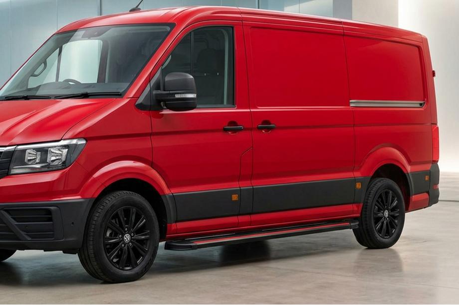 Man TGE 2017- Praguri Laterale Maya Red (2 buc, Aluminiu) Long/ExtraLong Image