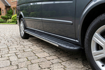 Mercedes Vito/V-class W447 2014- Praguri laterale Bosphorus Grey (2 buc, aluminiu) foto 1