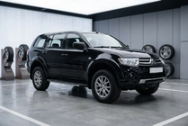 Mitsubishi Pajero Sport 2008-2015 Praguri laterale Bosphorus Grey (2 buc, aluminiu) foto 1