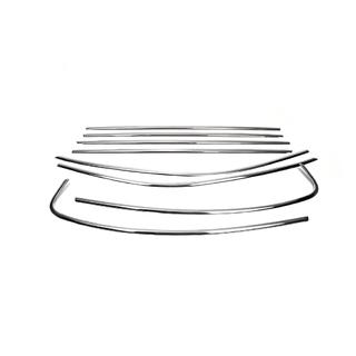 Set complet ornamente geamuri SD (2019+, inox) Volkswagen Passat B8 2015-2023 foto 2