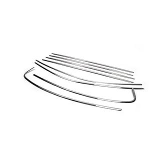 Set complet ornamente geamuri SD (2019+, inox) Volkswagen Passat B8 2015-2023 foto 3