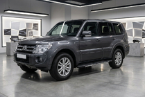 Mitsubishi Pajero Wagon IV 2006-2021 Praguri laterale Bosphorus Grey (2 buc, aluminiu) foto 1