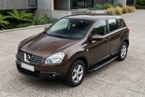 Nissan Qashqai 2007-2010 Praguri laterale Bosphorus Grey (2 buc, aluminiu) foto 1