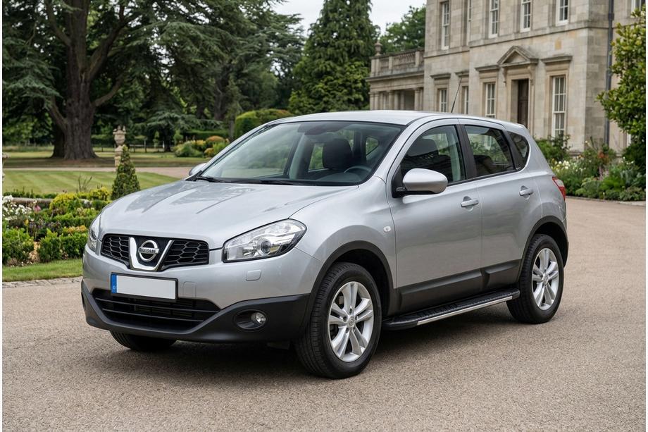 Nissan Qashqai 2010-2014 Praguri laterale Bosphorus Grey (2 buc, aluminiu) Image