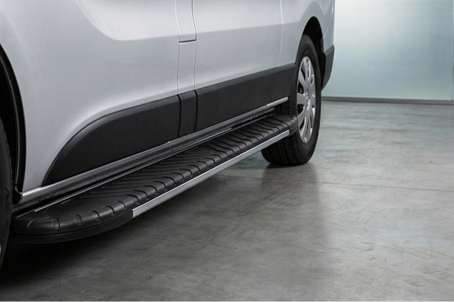 Nissan Primastar 2002-2014 Praguri laterale Bosphorus Grey (2 buc, aluminiu) Image