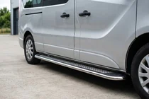 Nissan Primastar 2002-2014 Praguri Laterale Maydos V2 (2 buc, Aluminiu si Otel Inoxidabil) foto 1