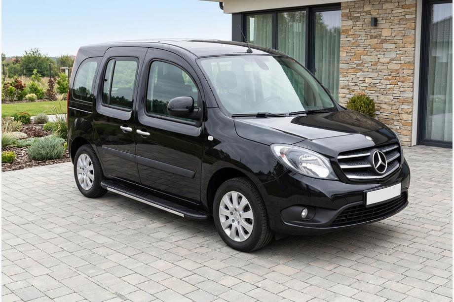 Mercedes Citan 2013-2021 Praguri laterale Bosphorus Grey (2 buc, aluminiu) Image