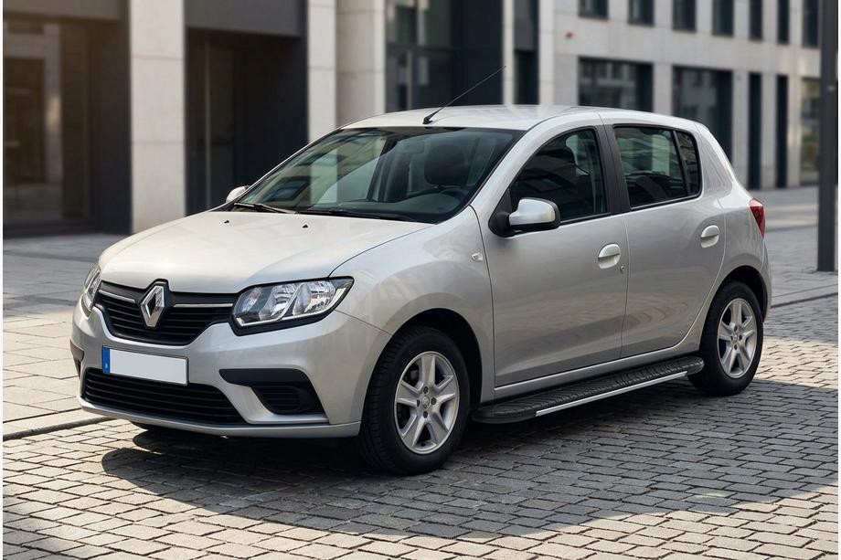 Dacia Sandero 2013-2020 Praguri laterale Bosphorus Grey (2 buc, aluminiu) Image