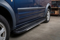 Ford Connect 2002–2006 Praguri laterale Bosphorus Grey (2 buc, aluminiu) foto 1