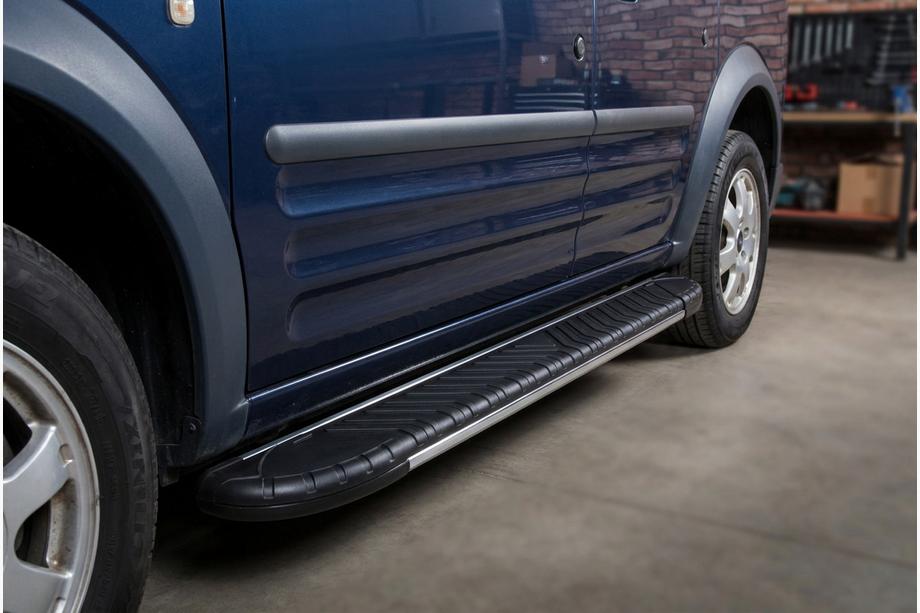 Ford Connect 2002–2006 Praguri laterale Bosphorus Grey (2 buc, aluminiu) Image