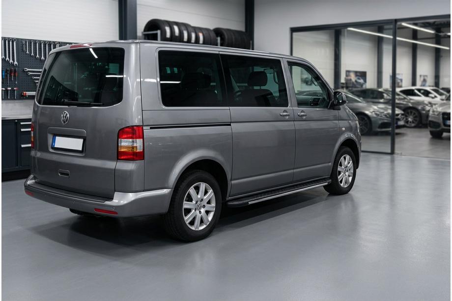 Volkswagen T5 Multivan 2003–2010 Praguri laterale Bosphorus Grey (2 buc, aluminiu) Ampatament Lung Image