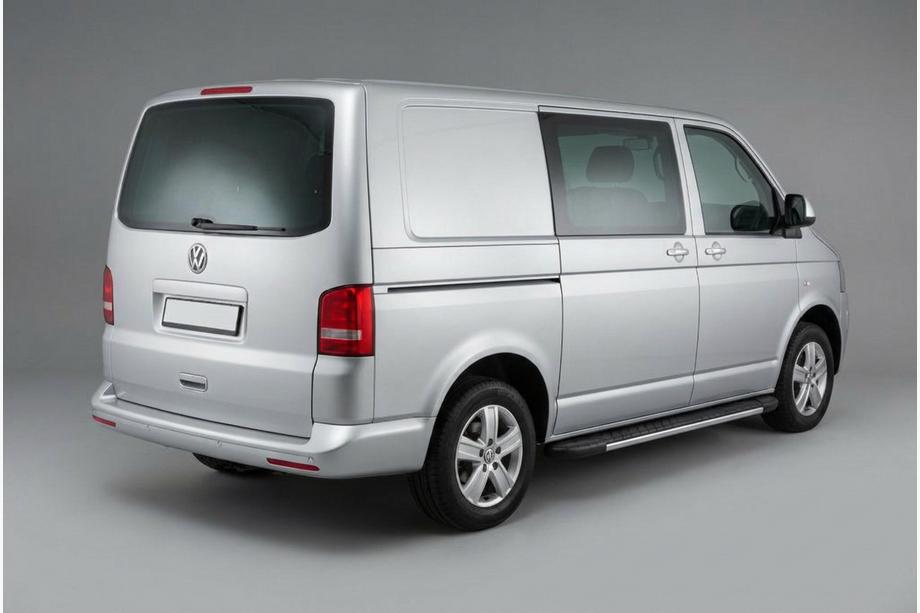 Volkswagen T5 2010-2015 Praguri laterale Bosphorus Grey (2 buc, aluminiu) Image