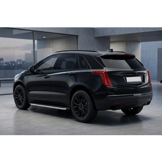 Praguri Laterale BlackLine (2 buc, Aluminiu) Cadillac XT5 2016- foto 1