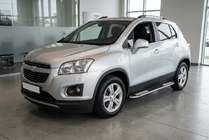 Chevrolet Trax 2012-2023 Praguri Laterale Tayga V2 (2 buc, Aluminiu) foto 1