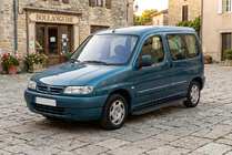 Citroen Berlingo 1996-2008 Praguri Laterale Tayga Black (2 buc, Aluminiu) foto 1