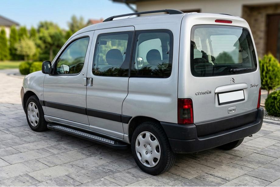 Citroen Berlingo 1996-2008 Praguri Laterale New Vision Black (2 buc, Aluminiu) Image