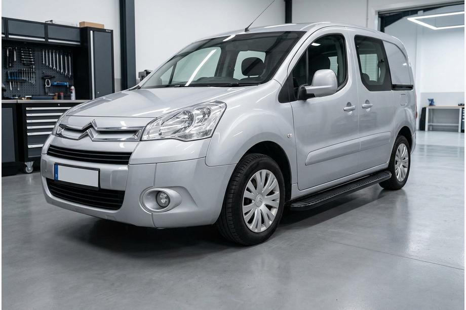 Citroen Berlingo 2008-2018 Praguri Laterale Tayga Black (2 buc, Aluminiu) Image