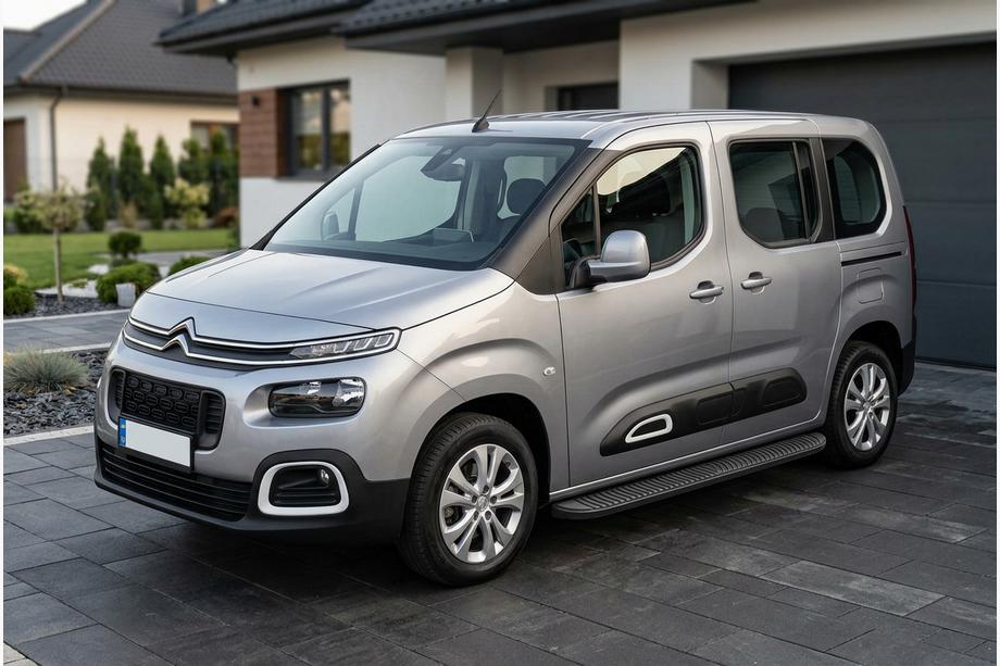 Citroen Berlingo/Multispace 2018- Praguri Laterale Tayga Black (2 buc, Aluminiu) Image
