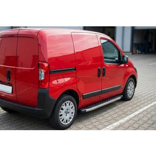 Praguri Laterale BlackLine (2 buc, Aluminiu) foto 1