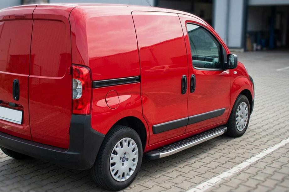 Citroen Nemo 2007-2017 Praguri Laterale BlackLine (2 buc, Aluminiu) Image