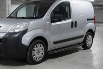 Citroen Nemo 2007-2017 Praguri Laterale Tayga Black (2 buc, Aluminiu) foto 1