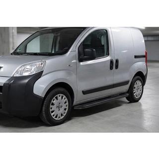 Praguri Laterale Tayga Black (2 buc, Aluminiu) foto 1