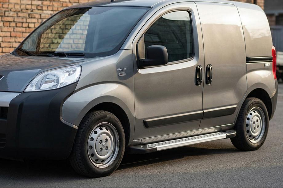 Citroen Nemo 2007-2017 Praguri Laterale New Vision Grey (2 buc, Aluminiu) Foto 1