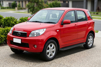 Daihatsu Terios 2006-2017 Praguri Laterale Tayga Black (2 buc, Aluminiu) foto 1