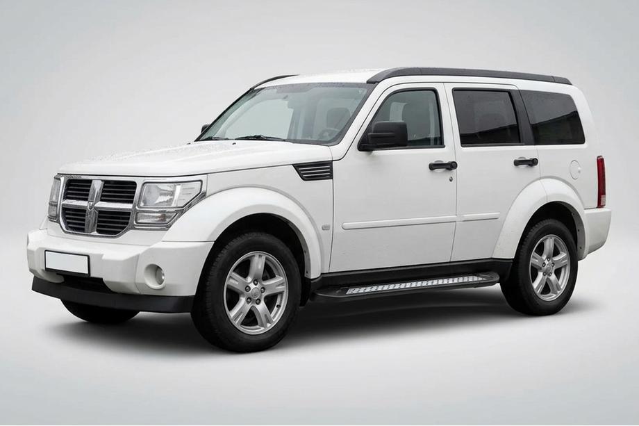Dodge Nitro 2006-2011 Praguri Laterale New Vision Black (2 buc, Aluminiu) Image