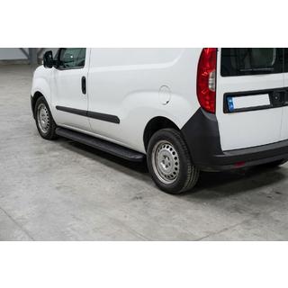 Praguri Laterale Tayga Black (2 buc, Aluminiu) foto 1