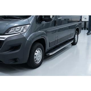 Praguri Laterale BlackLine (2 buc, Aluminiu) foto 1