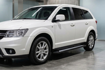 Fiat Freemont 2011-2016 Praguri Laterale New Vision Black (2 buc, Aluminiu) foto 1