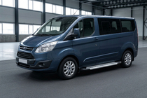 Ford Custom 2013-2022 Praguri Laterale New Vision Grey (2 buc, Aluminiu) foto 1