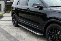 Ford Explorer 2011-2019 Praguri Laterale BlackLine (2 buc, Aluminiu) foto 1
