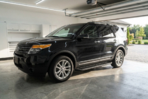 Ford Explorer 2011-2019 Praguri Laterale Tayga Black (2 buc, Aluminiu) foto 1